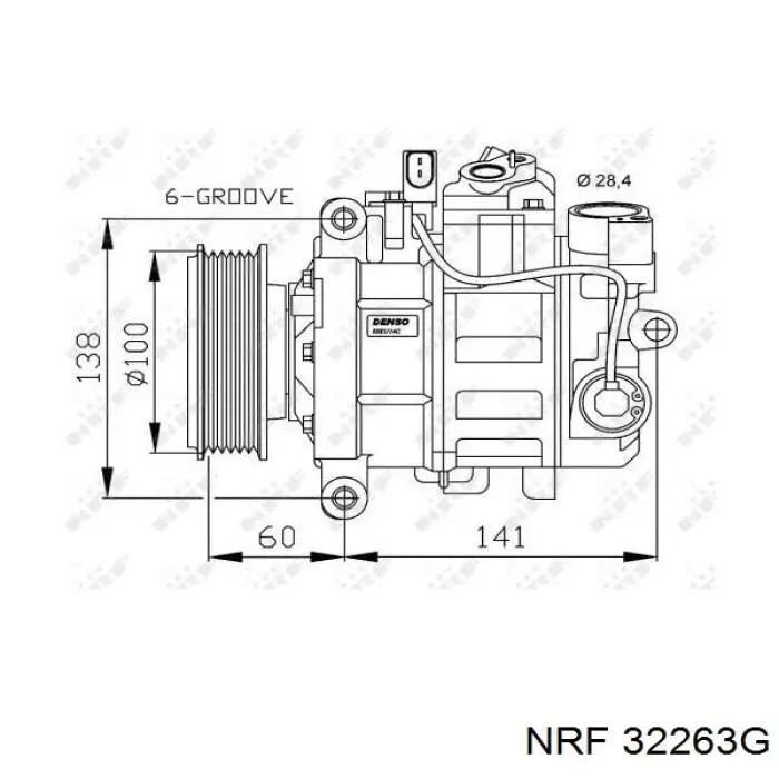  Compresor de aire acondicionado para Audi A6 4F2