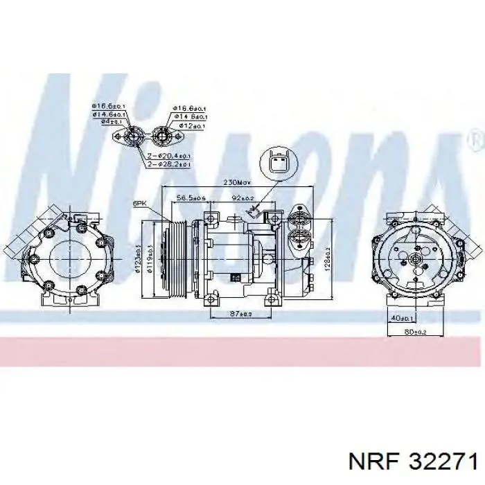 10-160-01034 MSG Rebuilding compresor de aire acondicionado