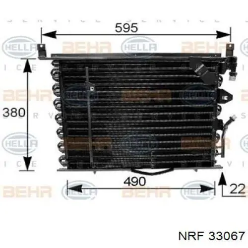  Receptor-secador del aire acondicionado para Mercedes C W201