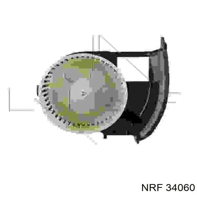 34060 NRF motor eléctrico, ventilador habitáculo