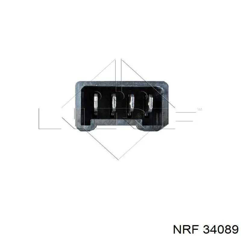 34089 NRF motor eléctrico, ventilador habitáculo