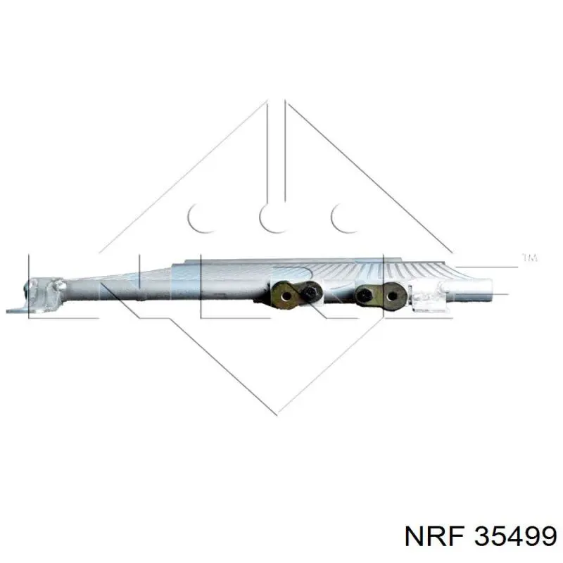 35499 NRF condensador aire acondicionado