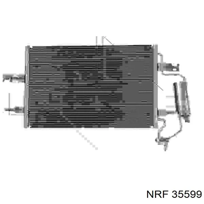 35599 NRF condensador aire acondicionado