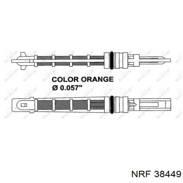 AVE 51 000S Mahle Original válvula de expansión, aire acondicionado