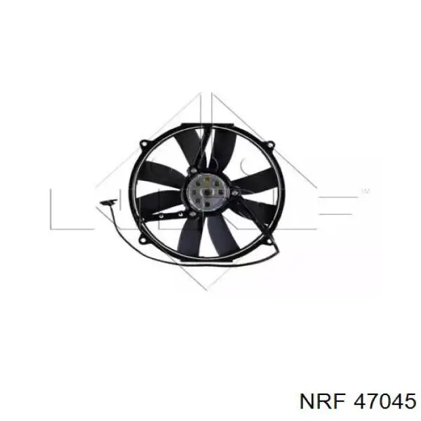 47045 NRF ventilador (rodete +motor refrigeración del motor con electromotor completo)