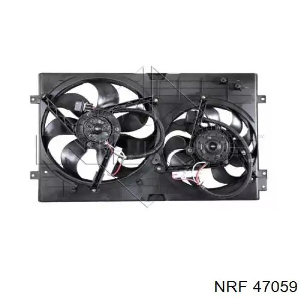  Difusor de radiador, ventilador de refrigeración, condensador del aire acondicionado, completo con motor y rodete para Audi TT 8N3