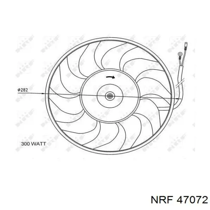  Ventilador (rodete +motor) refrigeración del motor con electromotor completo para Audi A6 4A, C4