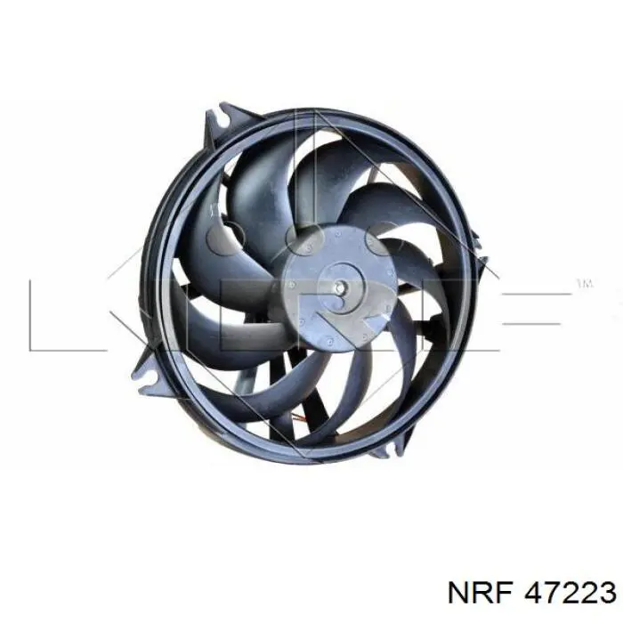 CFF 277 000P Mahle Original ventilador (rodete +motor refrigeración del motor con electromotor completo)