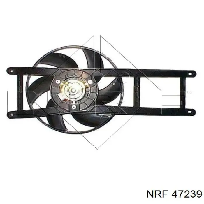  Ventilador (rodete +motor) refrigeración del motor con electromotor completo para Fiat Panda 2 