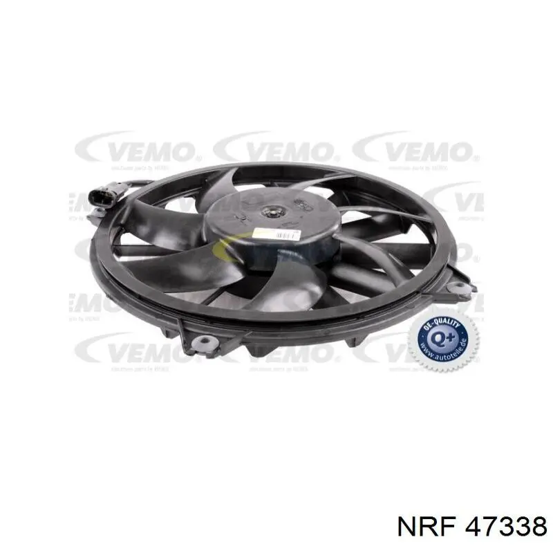 47338 NRF ventilador (rodete +motor refrigeración del motor con electromotor completo)