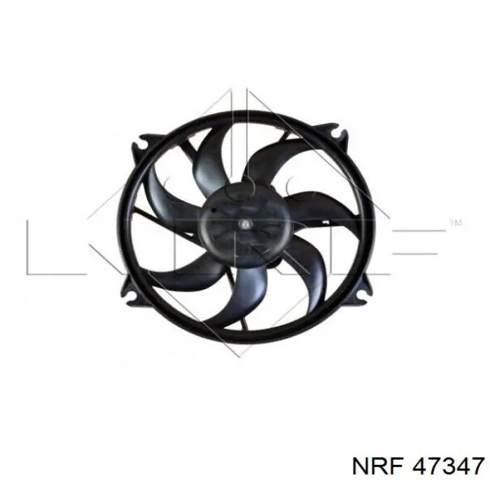  Ventilador (rodete +motor) refrigeración del motor con electromotor completo para Peugeot 607 9D, 9U