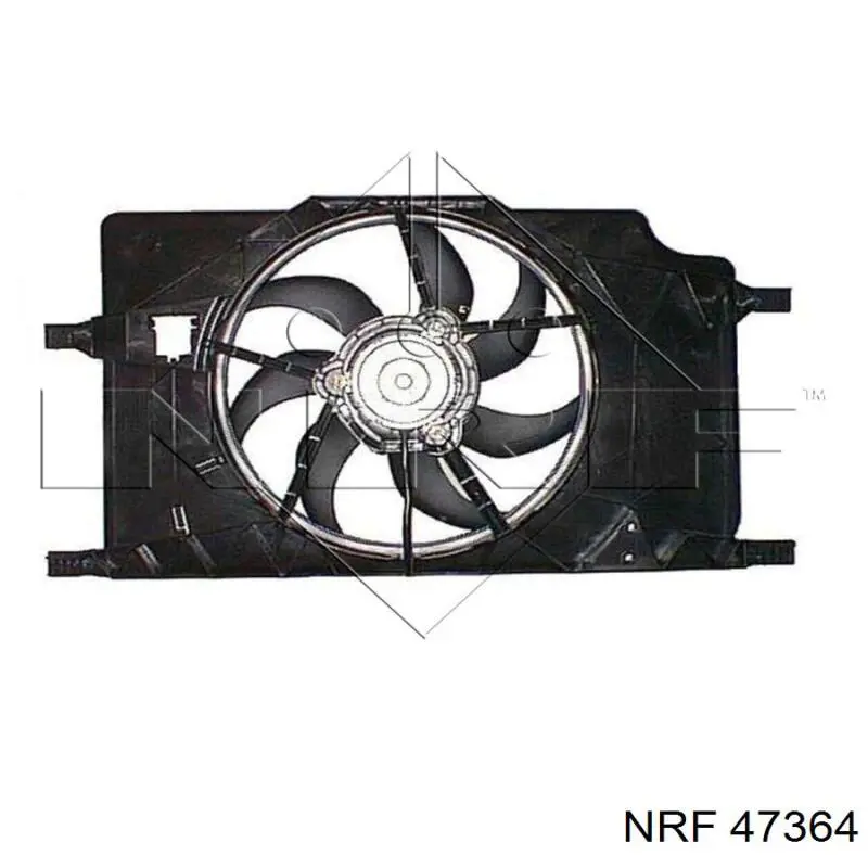 7701050192 Renault (RVI) ventilador (rodete +motor refrigeración del motor con electromotor completo)