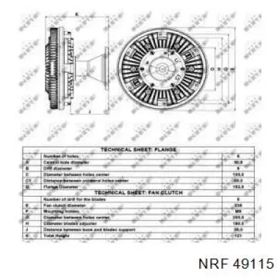  Embrague, ventilador del radiador para Renault Trucks MAGNUM 