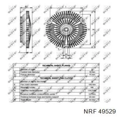  Sistema De Enfriamiento De Acoplamiento Viscoso De Polea(Impulsor) para Mercedes Sprinter 904