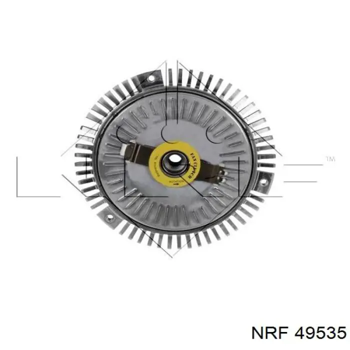 49535 NRF embrague, ventilador del radiador