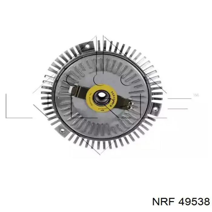 49538 NRF embrague, ventilador del radiador