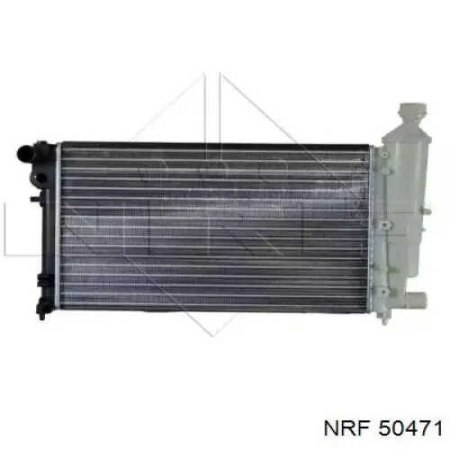 50471 NRF radiador refrigeración del motor