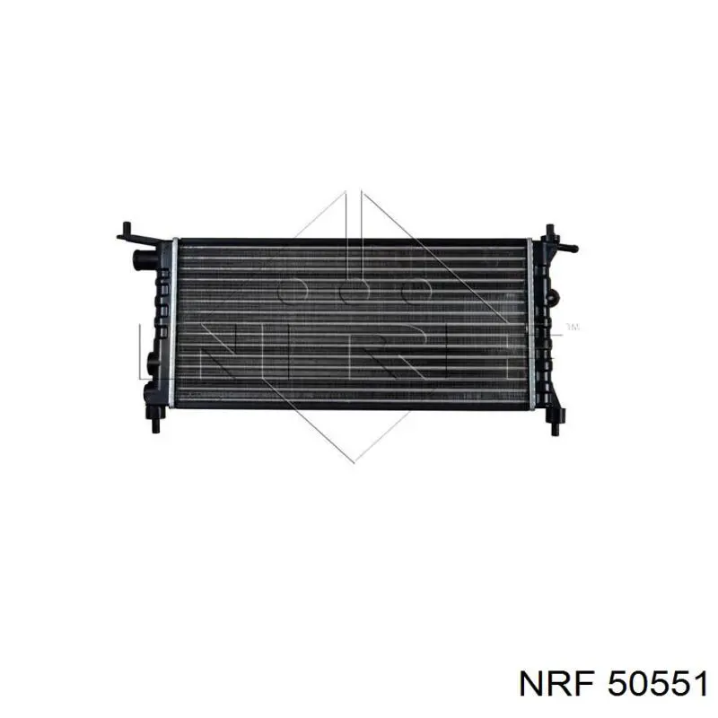  Radiador refrigeración del motor para Opel Combo 