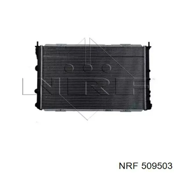 509503 NRF radiador refrigeración del motor