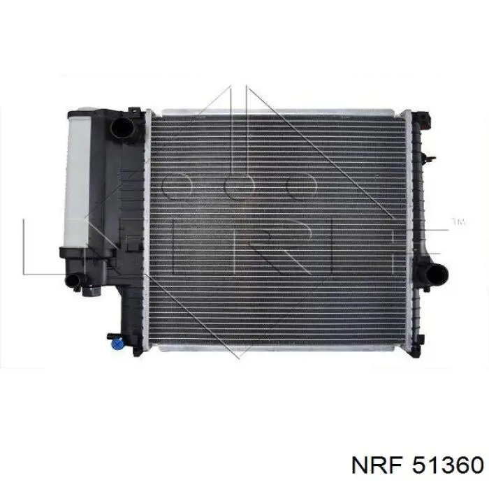 51360 NRF radiador refrigeración del motor