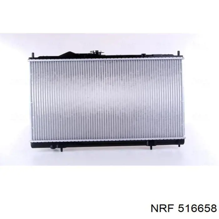 516658 NRF radiador refrigeración del motor