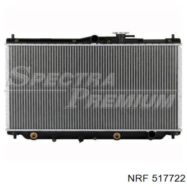 517722 NRF radiador refrigeración del motor