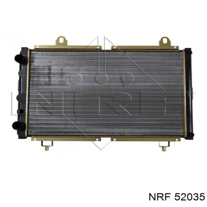 52035 NRF radiador refrigeración del motor