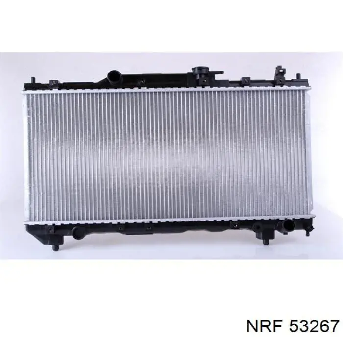 53267 NRF radiador refrigeración del motor