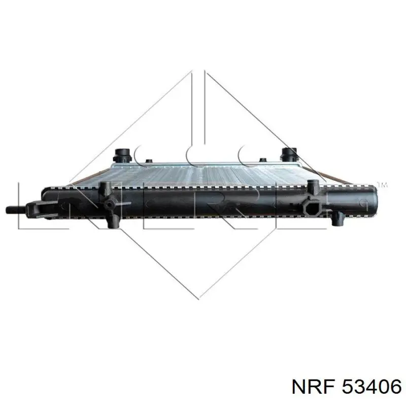  Radiador refrigeración del motor para Seat Altea 5P5