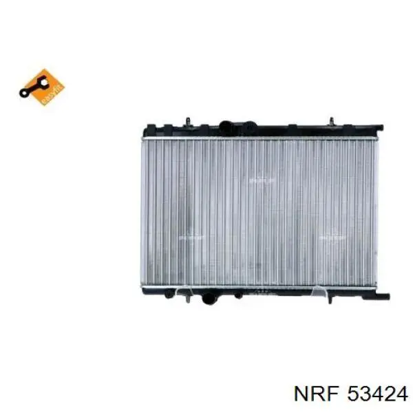 53424 NRF radiador refrigeración del motor