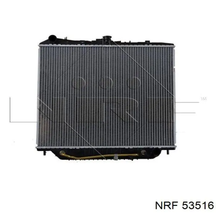 53516 NRF radiador refrigeración del motor