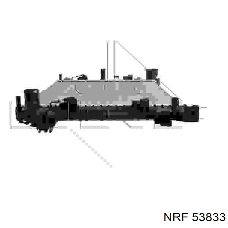 68013630AA Chrysler radiador refrigeración del motor