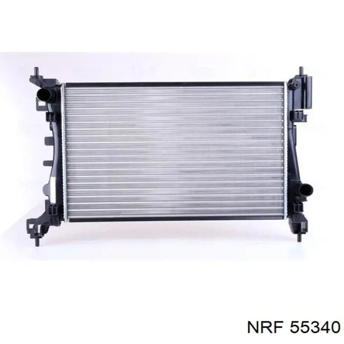  Radiador refrigeración del motor para Fiat Punto 2 