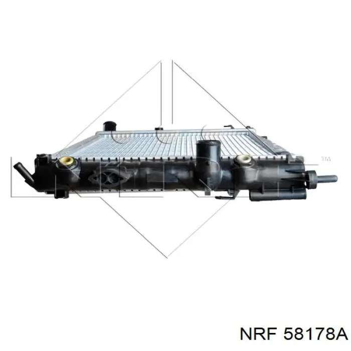 58178A NRF radiador refrigeración del motor