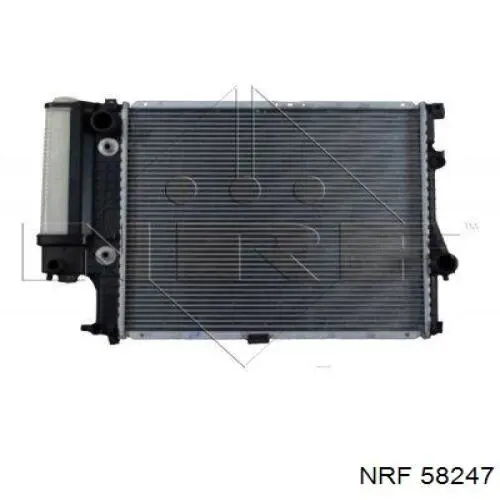 58247 NRF radiador refrigeración del motor