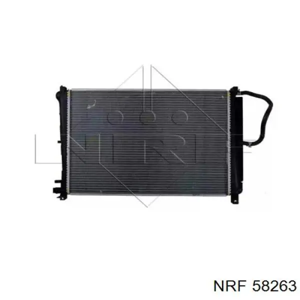  Radiador refrigeración del motor para Chrysler Voyager 3 