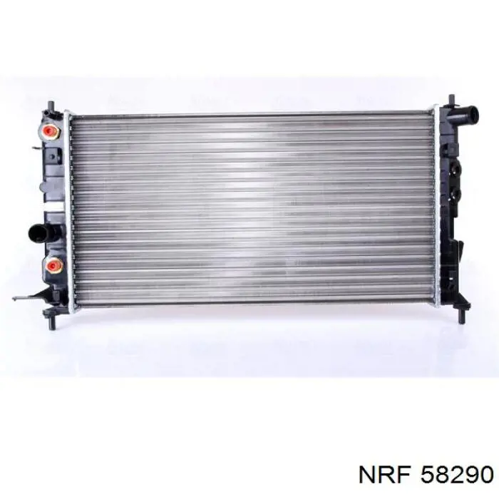 58290 NRF radiador refrigeración del motor