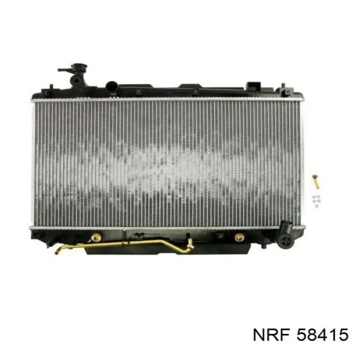 58415 NRF radiador refrigeración del motor