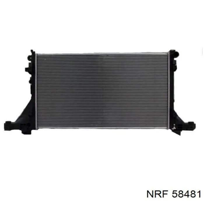 58481 NRF radiador refrigeración del motor