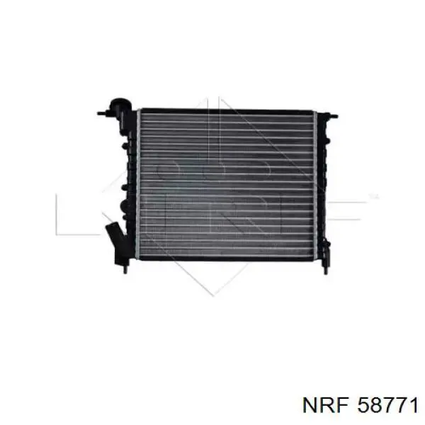 58771 NRF radiador refrigeración del motor