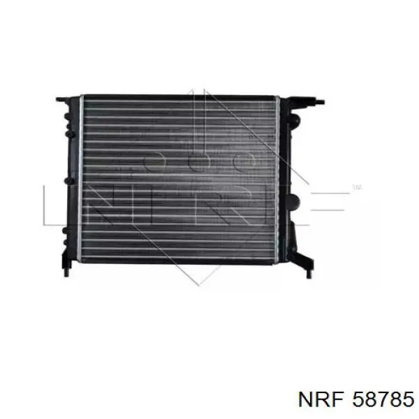  Radiador refrigeración del motor para Renault Clio 1 