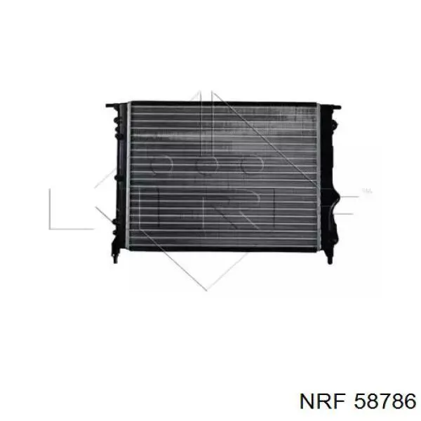 58786 NRF radiador refrigeración del motor