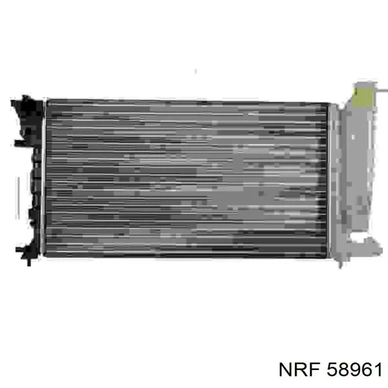 58961 NRF radiador refrigeración del motor