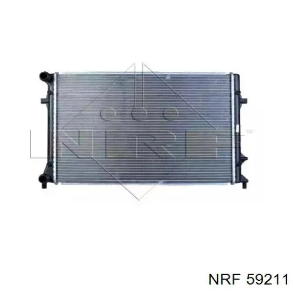 59211 NRF radiador refrigeración del motor