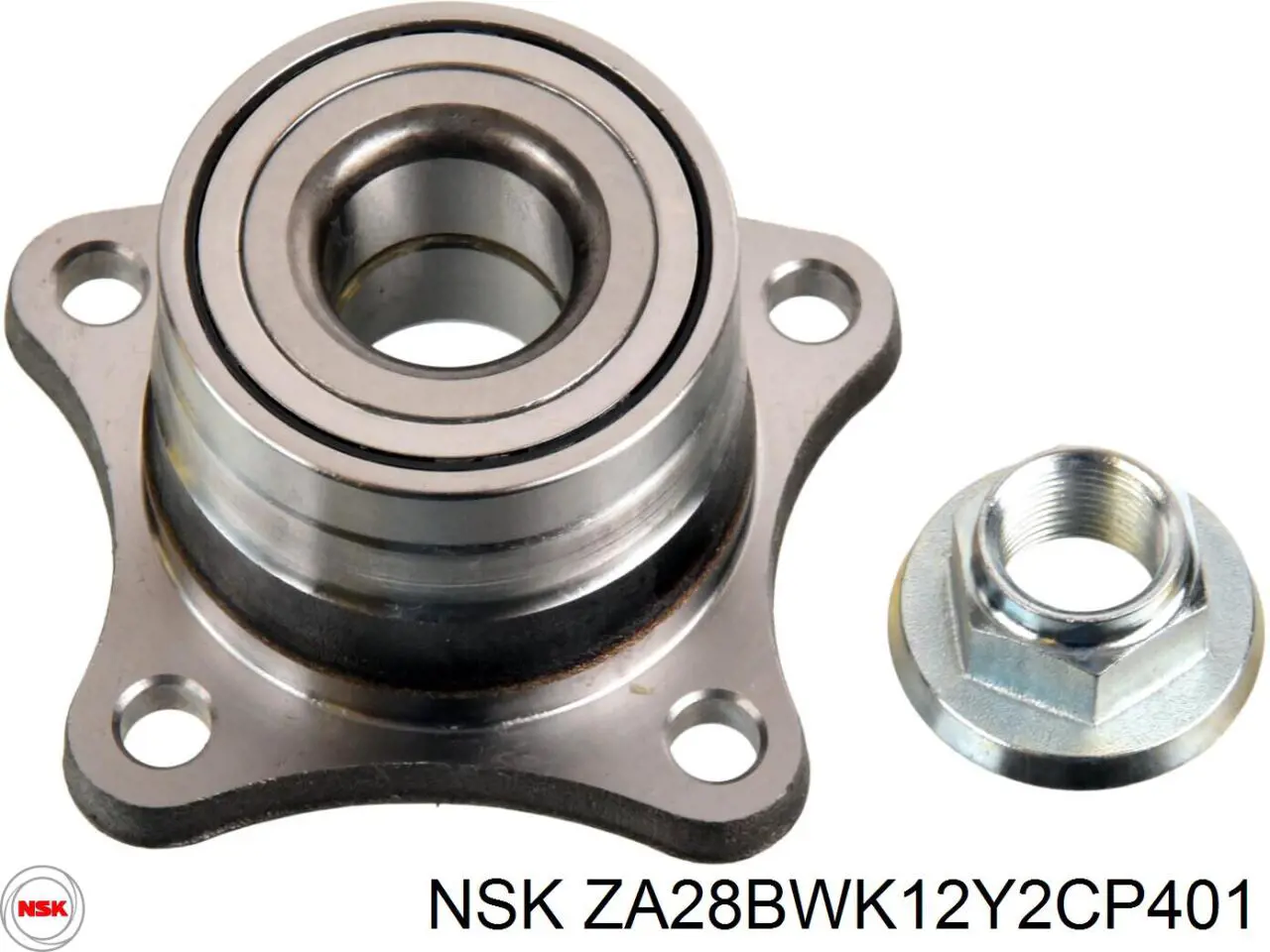 ZA28BWK12Y2CP401 NSK cojinete de rueda trasero