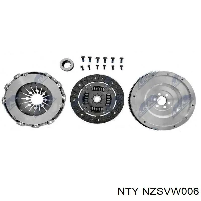 NZS-VW-006 NTY kit de embrague (3 partes)