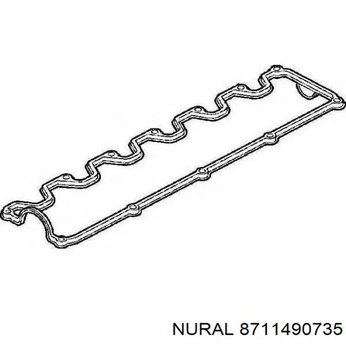 8772163050 Nural pistón completo para 1 cilindro, cota de reparación + 0,50 mm