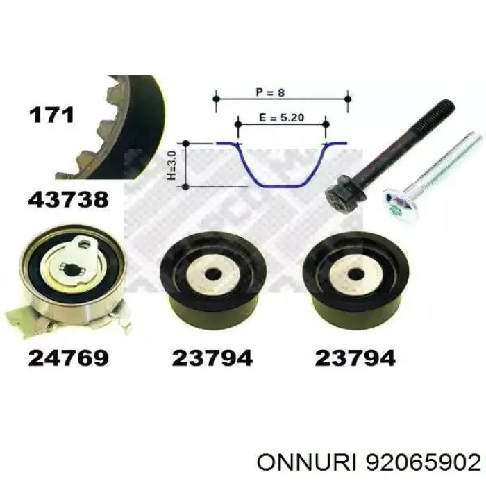 92065902 Onnuri correa distribucion