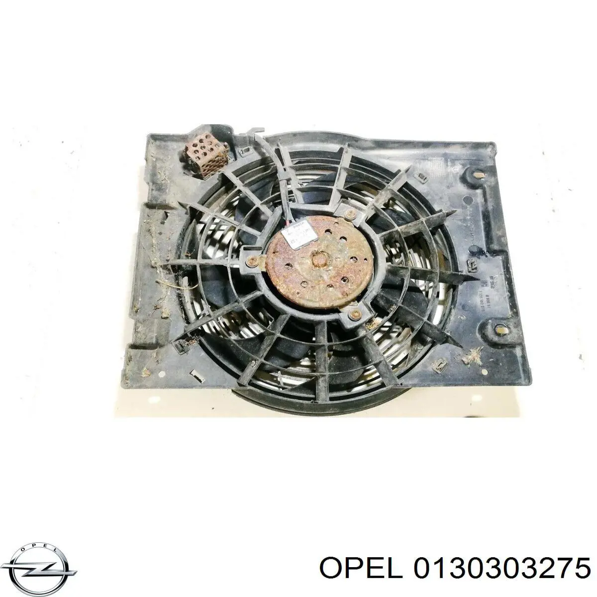 0130303275 General Motors ventilador (rodete +motor refrigeración del motor con electromotor completo)