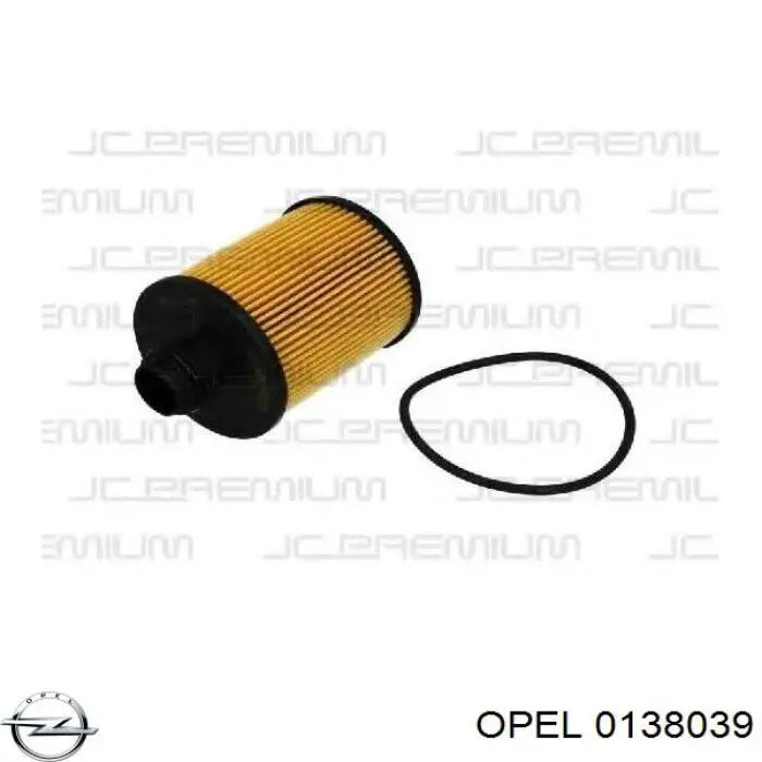 0138039 Opel tirador de puerta exterior delantero derecha